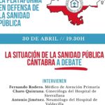 Debate sobre la Sanidad Pública Cántabra en La Vorágine