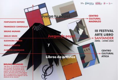 Juegos de papel de Enzo Mari en Santander 2026