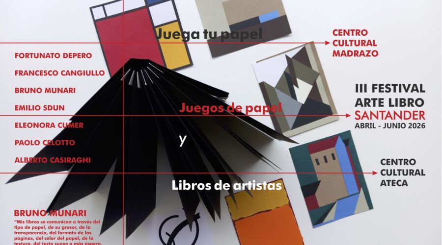 Texturas de papel y tinta – Taller Arte Libro Santander 2026