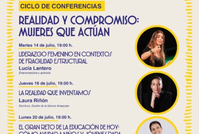 Ciclo de Conferencias: «Compromiso y realidad: mujeres que actúan»