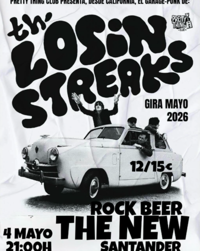 Th´ Losing Streaks en Sala Rock Beer the New