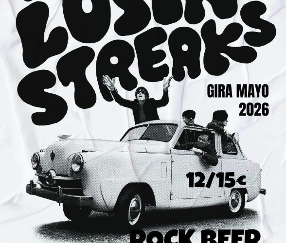 Th´ Losing Streaks en Sala Rock Beer the New