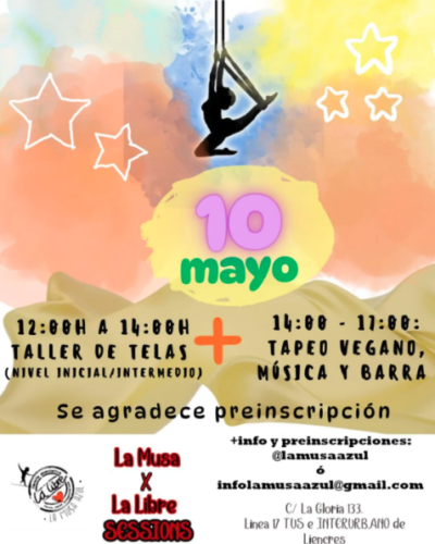 Taller de telas La Musa LOVES La Libre Sessions en Santander