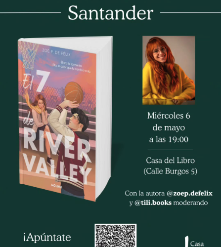 Presentación de ‘El 7 de River Valley’ con Zoe P. de Félix