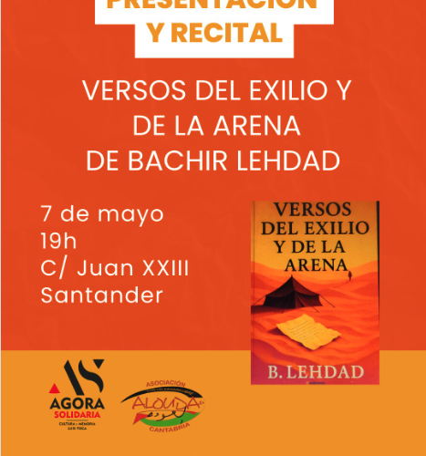 Presentación del libro Versos del exilio y la arena