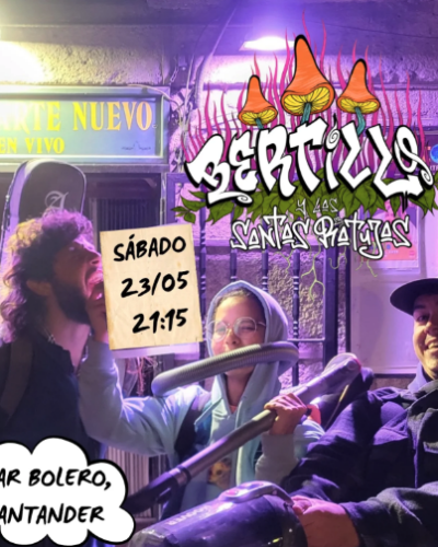 Bertillo y Las Santas Ratujas en Café/Bar Bolero
