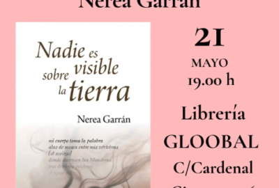 Presentación de ‘Nadie es visible sobre la tierra’ en Santander