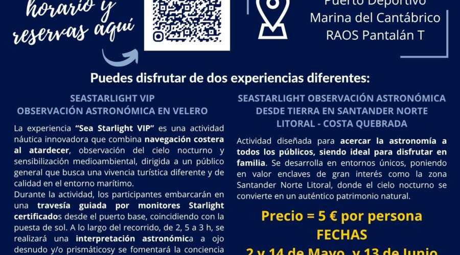 Observación astronómica desde tierra en La Maruca
