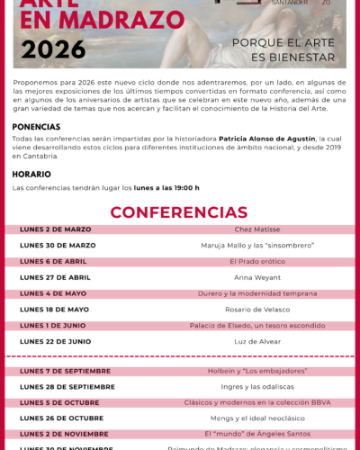 Conferencia Rosario de Velasco en el Centro Cultural Madrazo