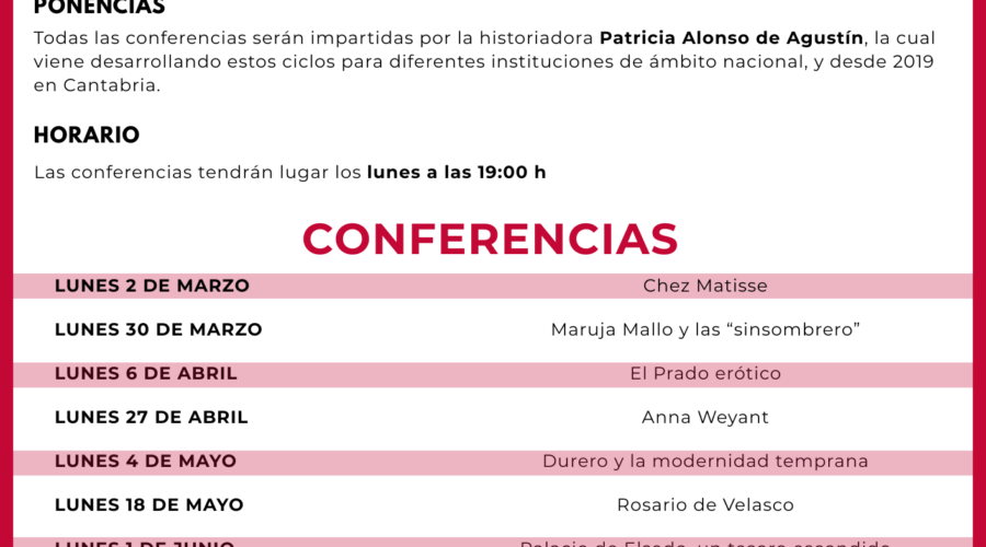 Conferencia Rosario de Velasco en el Centro Cultural Madrazo