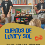 Cuentos de luna y sol para bebés en Santander
