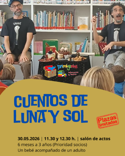 Cuentos de luna y sol para bebés en Santander