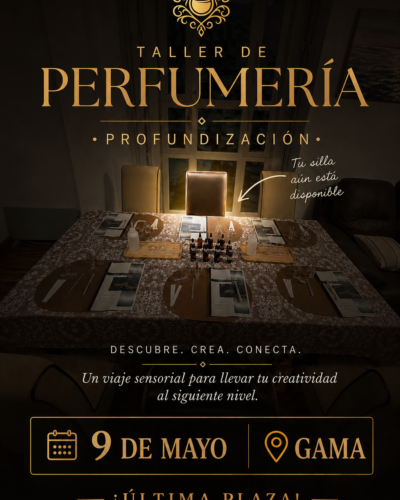 Taller de perfumería 9 Mayo