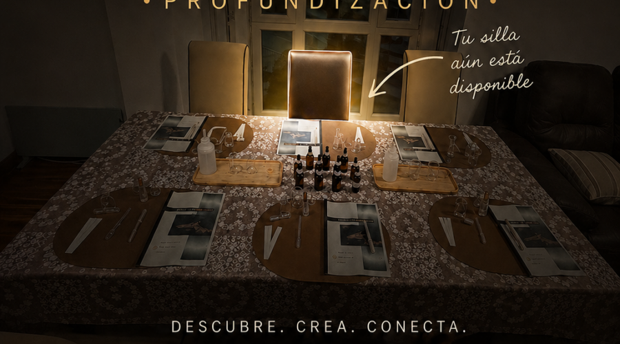 Taller de perfumería 9 Mayo