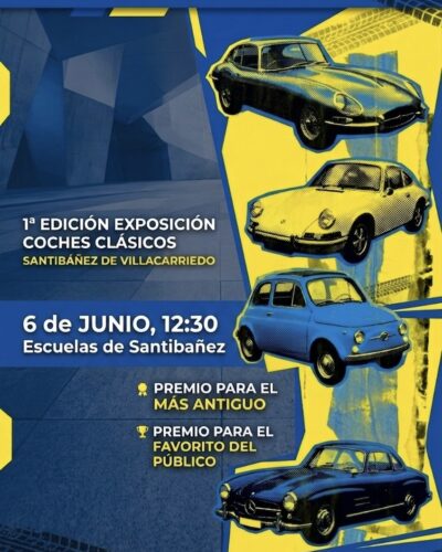 Exposición de Coches Clásicos 1ª Edición Santibáñez de Villacarriedo