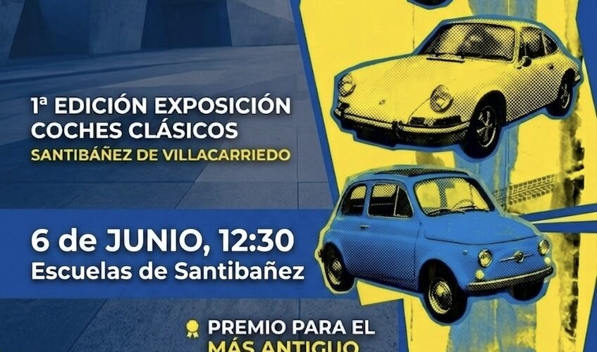 Exposición de Coches Clásicos 1ª Edición Santibáñez de Villacarriedo