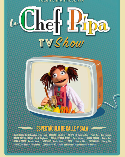 «La chef Pipa»: teatro de títeres y clown para familias