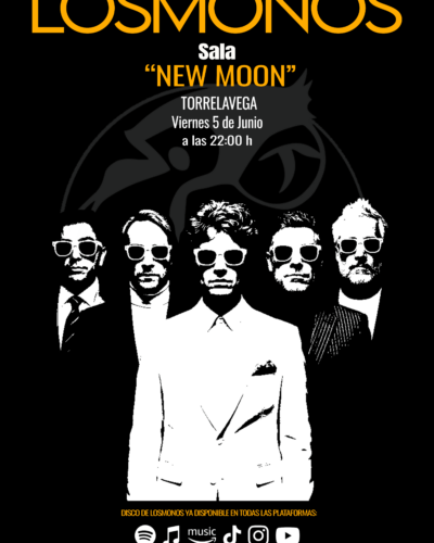 LosMonos en directo en Sala New Moon