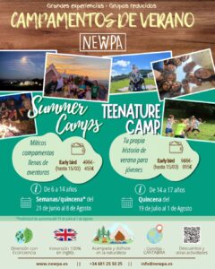 Campamento NewPa de Verano en Inglés en Comillas en Comillas – domingo 28 de junio