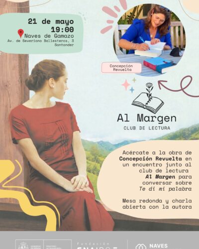 Concepción Revuelta presenta ‘Te di mi palabra’ en Santander