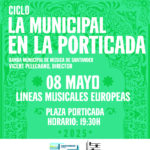 Concierto Banda Municipal Santander: Líneas Musicales Europeas