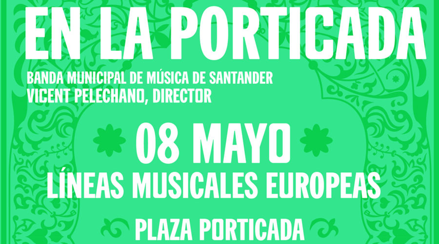 Concierto Banda Municipal Santander: Líneas Musicales Europeas