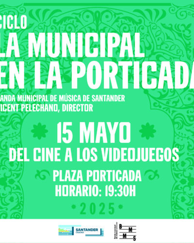 La Municipal en La Porticada: Del cine a los videojuegos
