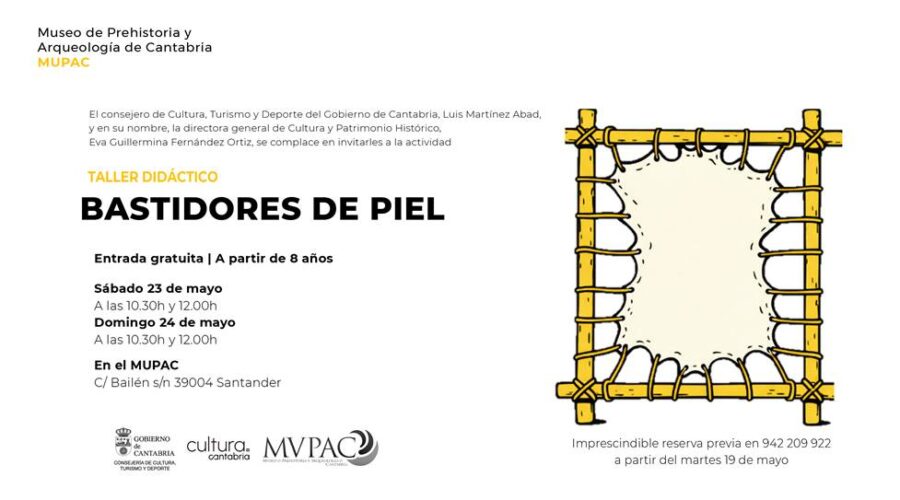 Taller Bastidores de Piel en MUPAC Santander