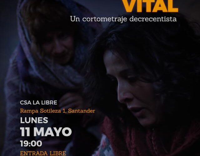 Proyección y coloquio del cortometraje Calorcito Vital