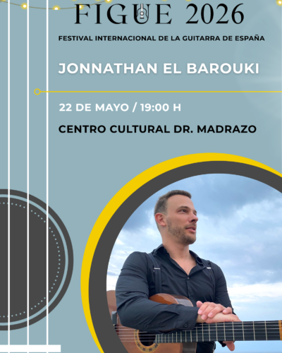 Recital de guitarra de Jonnathan El Barouki en Santander