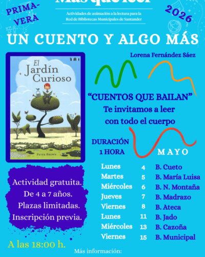 Más que leer: Un cuento y algo más en Santander
