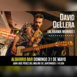 Concierto de David DeLlera en Albarrio Bar el 31 de mayo