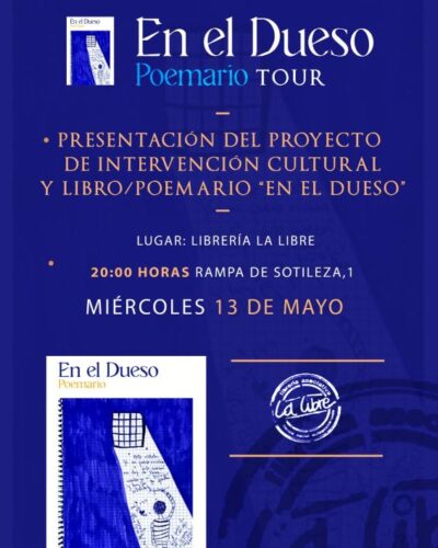 Presentación del poemario «En el Dueso» en La Libre