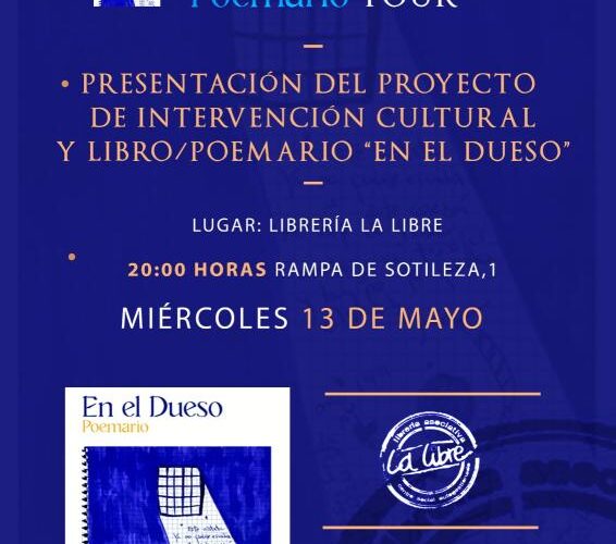 Presentación del poemario «En el Dueso» en La Libre