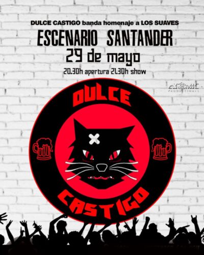 Dulce Castigo, homenaje a Los Suaves en Santander
