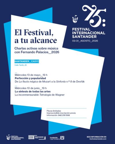 El Festival a tu alcance: Charlas de Música con Fernando Palacios