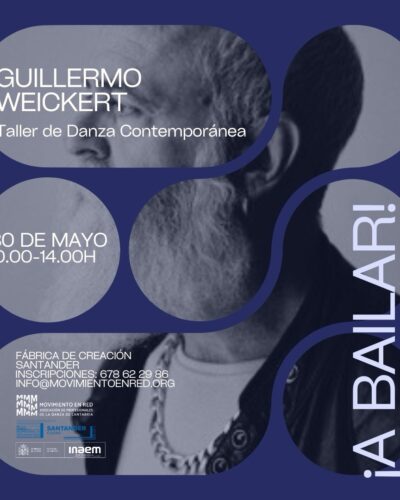 Taller de danza contemporánea con Guillermo Weickert en Santander