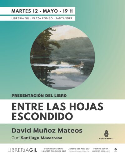 Presentación del libro Entre las hojas escondido en Santander
