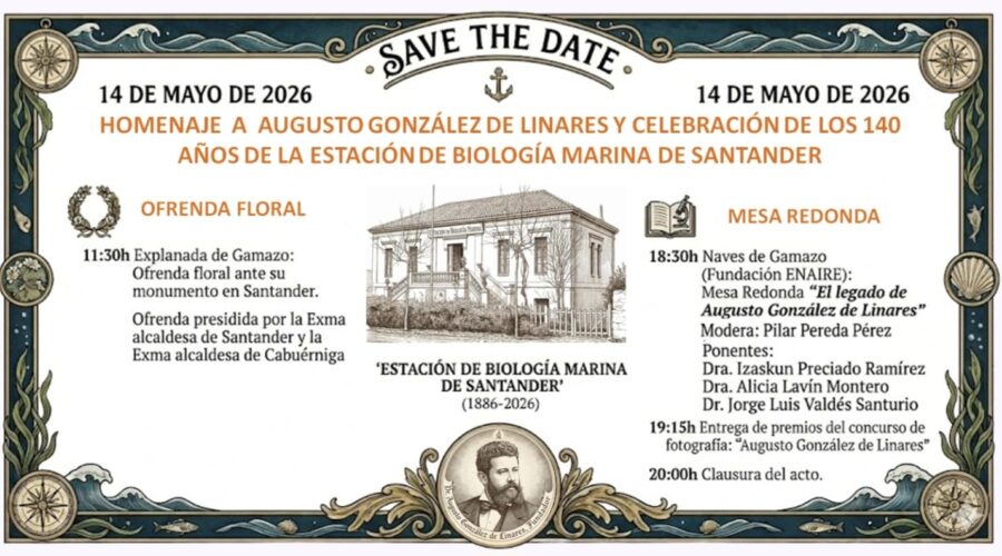 Homenaje a Augusto González de Linares y 140 años de la EBM
