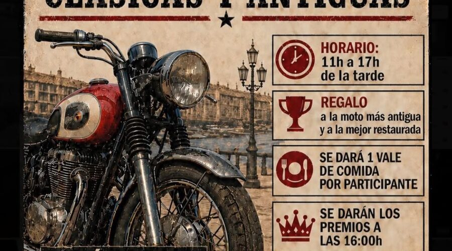 I Concentración de Motos Clásicas y Antiguas en Santander 2026