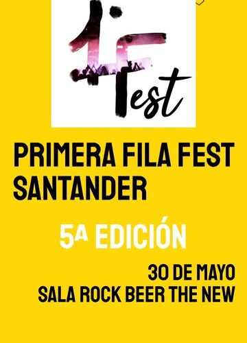 Primera Fila Fest Santander en Sala Rock Beer The New