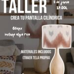 Taller Crea tu pantalla cilíndrica en Azul Tuareg Santander