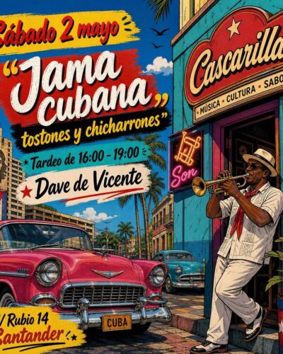 Tardeo de música cubana en Cascarilla, Santander