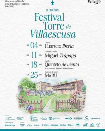 Festival Torre de Villaescusa 2026 en Villaescusa del Bardal