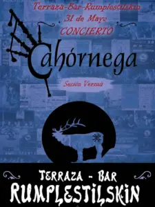 Cahórnega en directo en Terraza-Bar Rumplestilskin