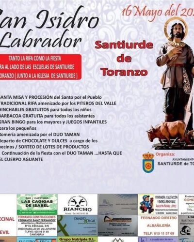 Fiestas de San Isidro Labrador en Santiurde de Toranzo