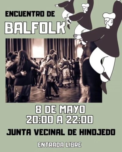 Encuentro de Balfolk en Junta Vecinal de Hinojedo, 8 de mayo