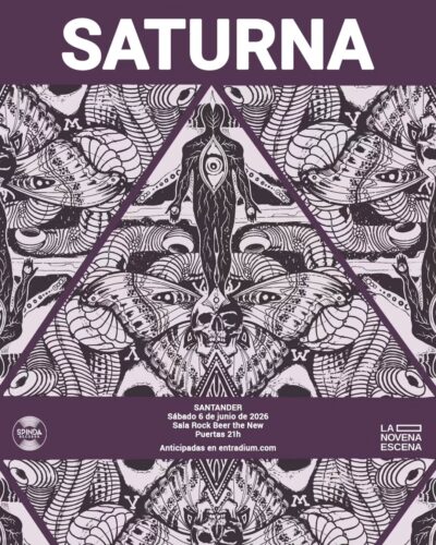 Concierto de Saturna en Rock Beer The New, Santander