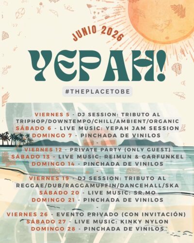 Yepah Summer Junio en Yepah Bar, San Vicente de la Barquera