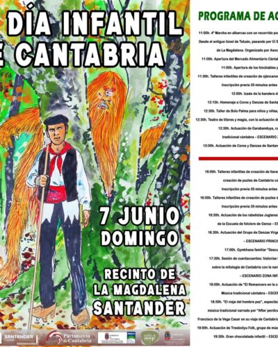 48º Día Infantil de Cantabria  2026 en Recinto de La Magdalena
